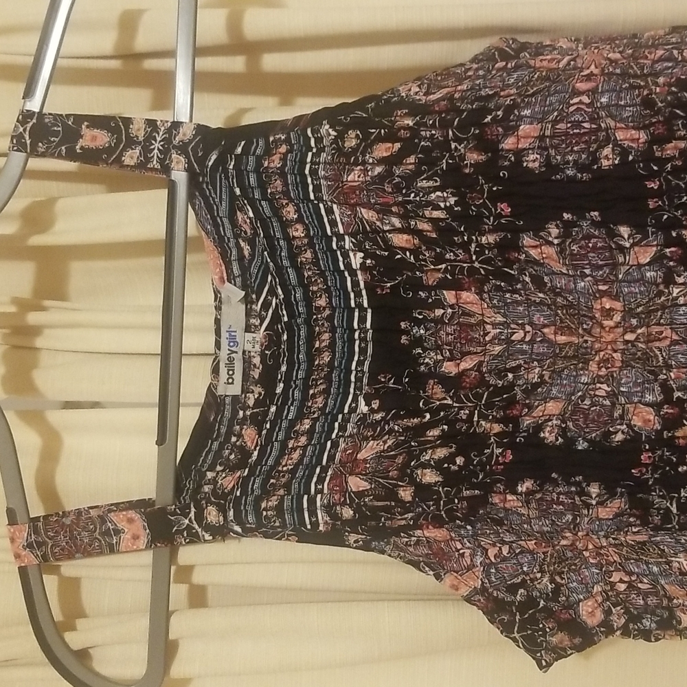 Fit and flare maxi dress size 2 (fits like 1x)
